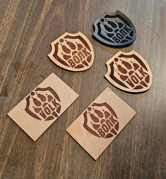 Handmade Leather VOLK Patch (U.S. ONLY)